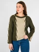 Светр оверсайз BEBE PLUS 22137 One size (73752Onesize) Хакі - зображення 2