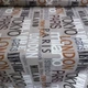 Ткань бязь Gold с названиями городов Tokyo, New York, Paris, London на бежевом, ш. 220 см, пог.м. (2012) - изображение 2