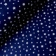 Ранфорс Tepas со звездами 1,5 см на тёмно-синем фоне, ш. 240 см, пог.м. (2063) - изображение 1