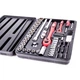 Набор инструментов 72 од. 1/2", 1/4" Intertool Cr-V (профессиональный) - изображение 6