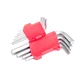 Ключ шестигранный L-образный 1.5-10 мм Intertool Cr-V набор (9 шт.) - изображение 4