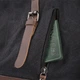 Дорожная сумка Vintage leather-20166 Черная - изображение 5