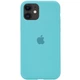 Чехол Silicone Case Full Protective (AA) для Apple iPhone 11 (6.1") Бирюзовый / Marine Green Без бренда - изображение 1