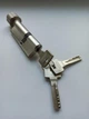 Цилиндр Abus Bravus compact 1000 100 (50x50)Т ключ/поворотник никель/сатин (1 шт) - изображение 2