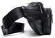 Сумка на пояс бананка чоловіча з натуральної шкіри Vintage leather-20205 Чорна - изображение 4