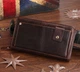 Кошелек мужской кожаный для карточек Vintage leather-14193 Коричневый - изображение 5