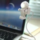 Светильник для ноутбука Астронавт USB ночник для подсветки клавиатуры чтения книг LED лампа (528418) - изображение 1