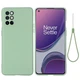 Силиконовый (TPU) чехол Deexe Silicone Case для OnePlus 8T - Green - изображение 2