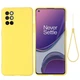 Силиконовый (TPU) чехол Deexe Silicone Case для OnePlus 8T - Yellow - изображение 2