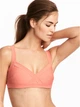 Верхняя часть купальника женская H&M 2530621 34 Оранжевая (AB3000000742556) - изображение 1
