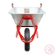 Тачка садово-строительная INTERTOOL WB-0815 85 л., 150 кг, 1 пневмоколесо - зображення 2