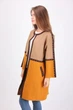 Пальто LadiesFashion 093 кардиган четвертный рукав (Коричневий L/XL) - зображення 3