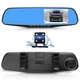 Видеорегистратор зеркало с камерой заднего вида 2 камеры Vehicle Blackbox DVR Plus Full HD (D-2019090513) - изображение 2