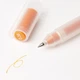 Ручка MUJI гелевая оранжевая 0,38 мм GEL-Ink (4550002794279) - изображение 2