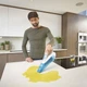 Пылесос аккумуляторный BLACK+DECKER WDA315J + Зарядное устройство + Настенное крепление для пылесоса + Резиновая насадка для сбора жидкости - изображение 5