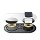 Бездротове зарядний пристрій Baseus Simple 2in1 Wireless Charger Turbo Edition 24W (with 12V Charger) Black (TZWXJK-B01) - зображення 4