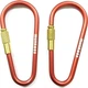 Карабін Munkees Mini Link 3 мм x 57 мм 2 шт. Orange (3204-OR) - зображення 1