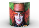 Чашка с принтом белая Алиса в стране чудес Alice in Wonderland шляпник AW.02.009 Кружка керамическая 0,33 - изображение 2