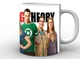 Кружка Geek Land Теорія великого вибуху The Big Bang Theory на тлі емблеми BB.002.06 - зображення 1