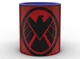 Кухоль Geek Land білі Агенти Щ.И.Т Agents of S.H.I.E.L.D. логотип на червоному тлі AS.02.008 - зображення 8