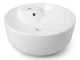 Умывальник накладной NEWARC Countertop 415x415x135мм круглый белый 5017W NEW - изображение 2