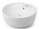 Умывальник накладной NEWARC Countertop 415x415x135мм круглый белый 5017W NEW - изображение 3