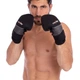 Снарядные перчатки с открытым большим пальцем неопреновые XMMA (р-р S-M, Черно-серый) (GH06_Черный-серый_SM) - изображение 4