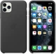 Панель Apple Leather Case для Apple iPhone 11 Pro Max Black (MX0E2) - зображення 6