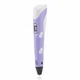 3D ручка PEN-2 UTM c LCD дисплеем и набором пластика Фиолетовый - изображение 2