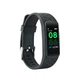 Фітнес-браслет Canyon CNE-SB11 Black; 0.96" (160х80) TFT сенсорний / Bluetooth 4.0 / 43.7 х 22 х 12 мм / IP67 / 110 маг / чорний - зображення 1