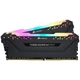 Модуль пам'яті DDR4 2x8GB/3000 Corsair Vengeance RGB Pro Black (CMW16GX4M2C3000C15) - зображення 1