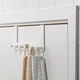 Дверная вешалка IKEA ENUDDEN белый 602.516.65 - изображение 2
