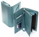 Женский кожаный кошелек Dr.Bond WMB-2M light-blue - изображение 2