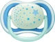 Пустышка Philips AVENT Ultra Air Ночная 6-18 мес для мальчиков / нейтральная 2 шт (SCF376/21) - изображение 2
