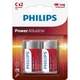Батарейка Philips C LR14 Power Alkaline * 2 (LR14P2B/10) - изображение 1