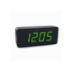 Электронные настольные часы-будильник LED WOOD CLOCK VST-865+ под дерево черные с зеленой подсветкой - изображение 3