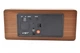 Электронные настольные часы-будильник LED WOOD CLOCK VST-865+ под дерево черные с зеленой подсветкой - изображение 4