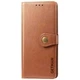 Кожаный чехол книжка GETMAN Gallant (PU) для Xiaomi Redmi Note 10 5G / Poco M3 Pro Искусственная кожа, Слот для визитки, Коричневый - изображение 1