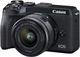 Фотоаппарат Canon EOS M6 Mark II + 15-45 IS STM + EVF Kit Black (3611C053) - изображение 2