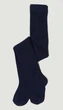 Колготки хлопковые однотонные для девочки H&M 0493103005 062-68 см (2-6 мес.) темно-синий - изображение 2