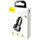 Автомобільний зарядний пристрій Baseus Digital Display PPS Dual Quick Charger Car Charger 45W Gray - зображення 2