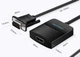 Перехідник Vention VGA-HDMI, 0.2 м зі звуком та живленням (ACNBB) (43387992) - зображення 3