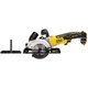 Пила дискова акумуляторна безщіткова компактна DeWALT DCS571NT - зображення 2