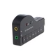 USB звуковая карта Dellta 8.1 Piano внешняя Black (6923) - изображение 4