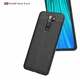 Силиконовый (TPU) чехол Deexe Leather Cover для Xiaomi Redmi Note 8 Pro - Black - изображение 7