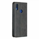 Чехол-книжка с кармашками UniCase Geometric Pattern для Xiaomi Redmi Note 7 / Note 7 Pro - Black - изображение 8