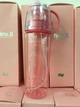 Спортивная фитнес спреер Бутылка New B. Blue ( New Button Bottle) 600 мл с распылителем, шкалой и дозатором - зображення 5