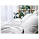 Комплект постельного белья IKEA (ИКЕА) NATTJASMIN 150х200см белый (003.371.77) - изображение 8