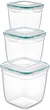 Контейнер квадратный Irak Plastik Fresh Box 2 л Прозрачный (5236kmd) - изображение 3