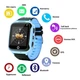Умные детские часы Smart Watch Q528 с GPS голубые - изображение 1